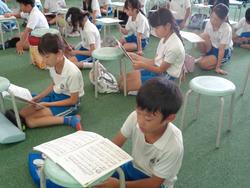 4年生音楽の授業