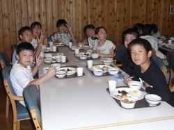 夕食