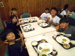 夕食