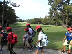 クラブハウス・コース見学