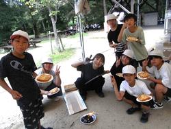 ピザトースト作り