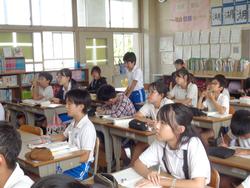 教育実習生研究授業（6年生）