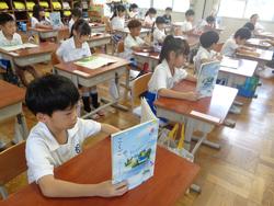 1年生国語の授業