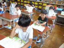 1年生国語の授業
