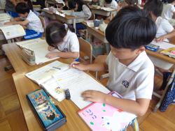 2年生国語の授業