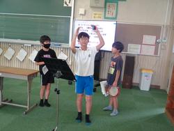 4年生音楽の授業