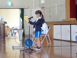 じんけん集会の様子