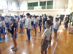 じんけん集会の様子