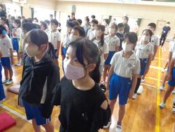 じんけん集会の様子