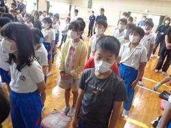 じんけん集会の様子