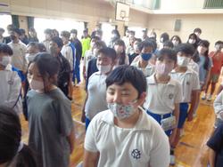じんけん集会の様子