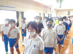 じんけん集会の様子