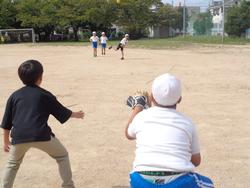 業間休みの外遊び