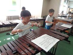 1年生音楽の授業