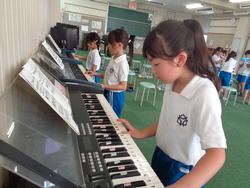 1年生音楽の授業
