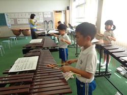 1年生音楽の授業
