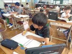 4年生国語と社会の授業