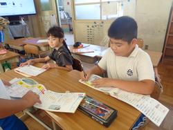 3年生国語の授業