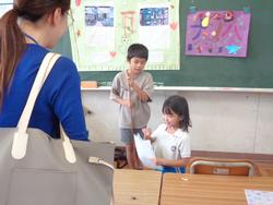 2年生町探検での学びを発表