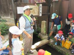 2年生町たんけんの様子