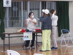 地域総合防災訓練の様子