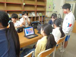 図書委員会の様子