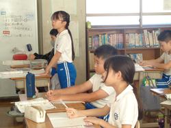 4年生算数の授業