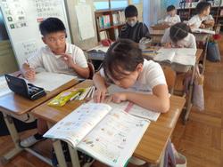 4年生算数の授業