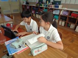 4年生国語の授業