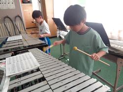 1年生音楽の授業