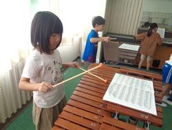 1年生音楽の授業