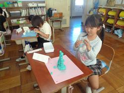1年生図工の授業