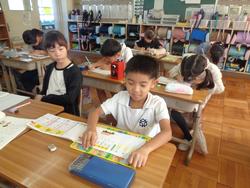 2年生国語の授業