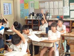 4年生国語の授業