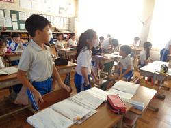 4年生国語の授業