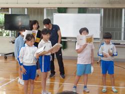 4年生音楽会の練習