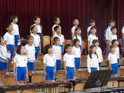 2年生音楽会の練習
