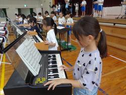 1年生音楽の授業