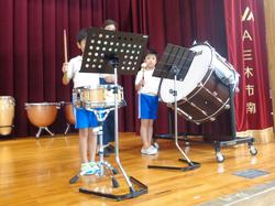 1年生音楽の授業