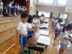 1年生音楽の授業