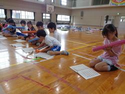 1年生音楽の授業
