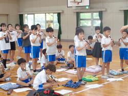 3年生音楽会の練習