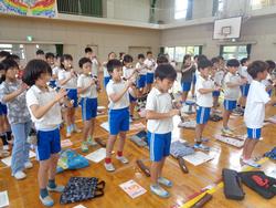 3年生音楽会の練習