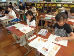 1年生道徳の授業