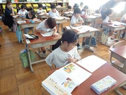 1年生道徳の授業