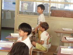 1年生道徳の授業