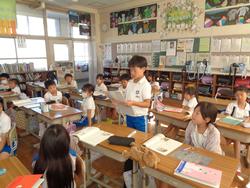 2年生国語の授業