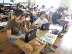 6年生英語の授業
