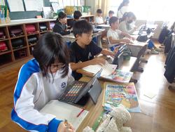 6年生英語の授業