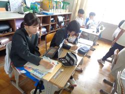 6年生英語の授業
